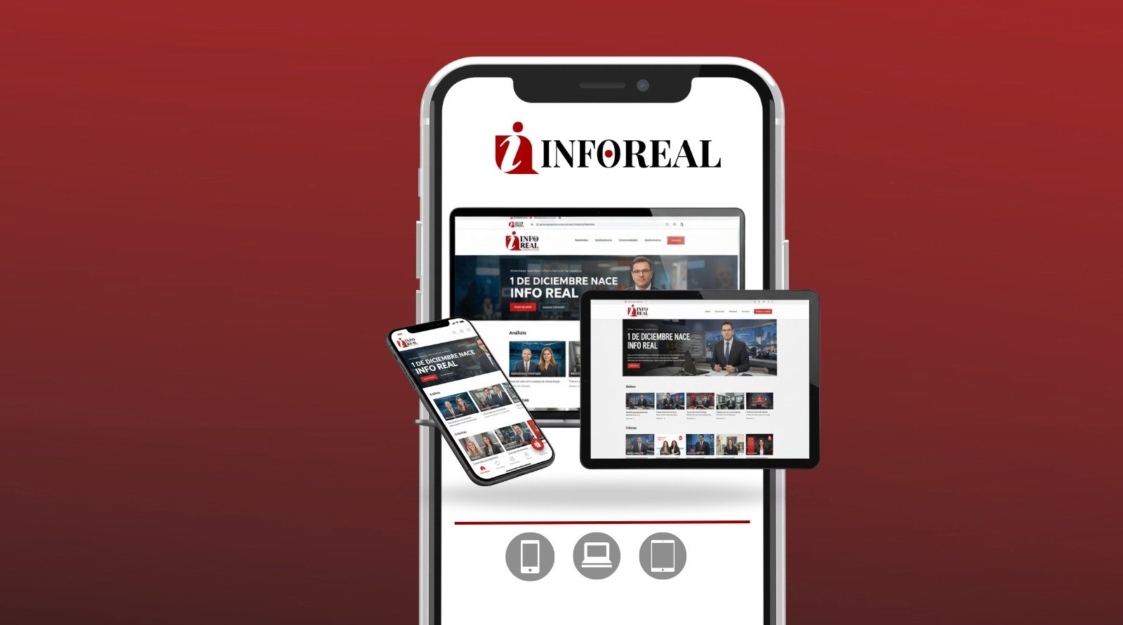 1 de diciembre nace InfoReal, la agencia digital que promete transformar la forma de informarse en Colombia