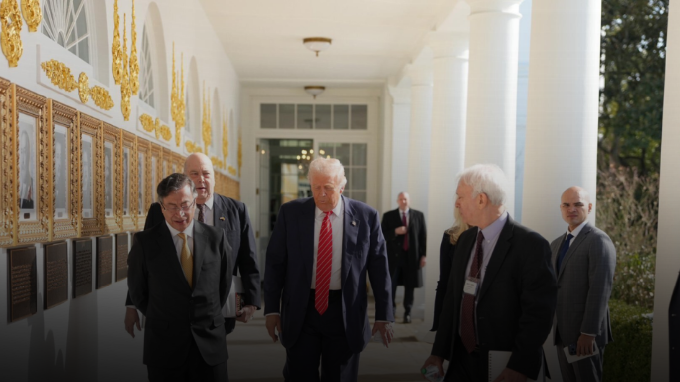 Petro y Trump entierran el hacha de guerra en reunión histórica en la Casa Blanca