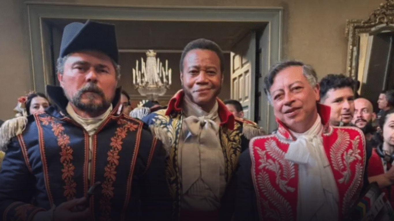 Con plata del Estado y en rol de actor Petro aparece en la película del Almirante Padilla junto a Cuba Gooding Jr.