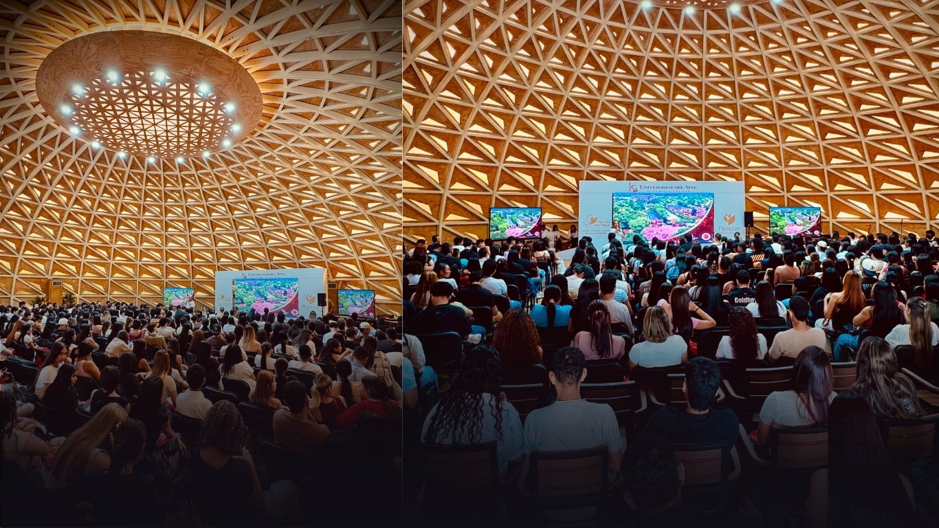 Unisinú recibe a su nueva generación de estudiantes de Ciencias de la Salud en el FLOW Centro de Felicidad 