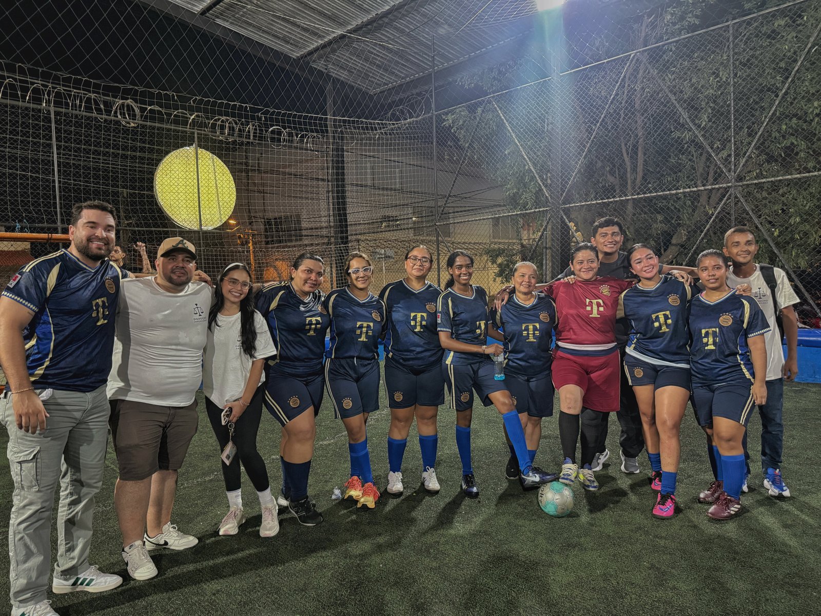 Fútbol femenino puso emoción y euforia a la Semana Cultural de la Americana