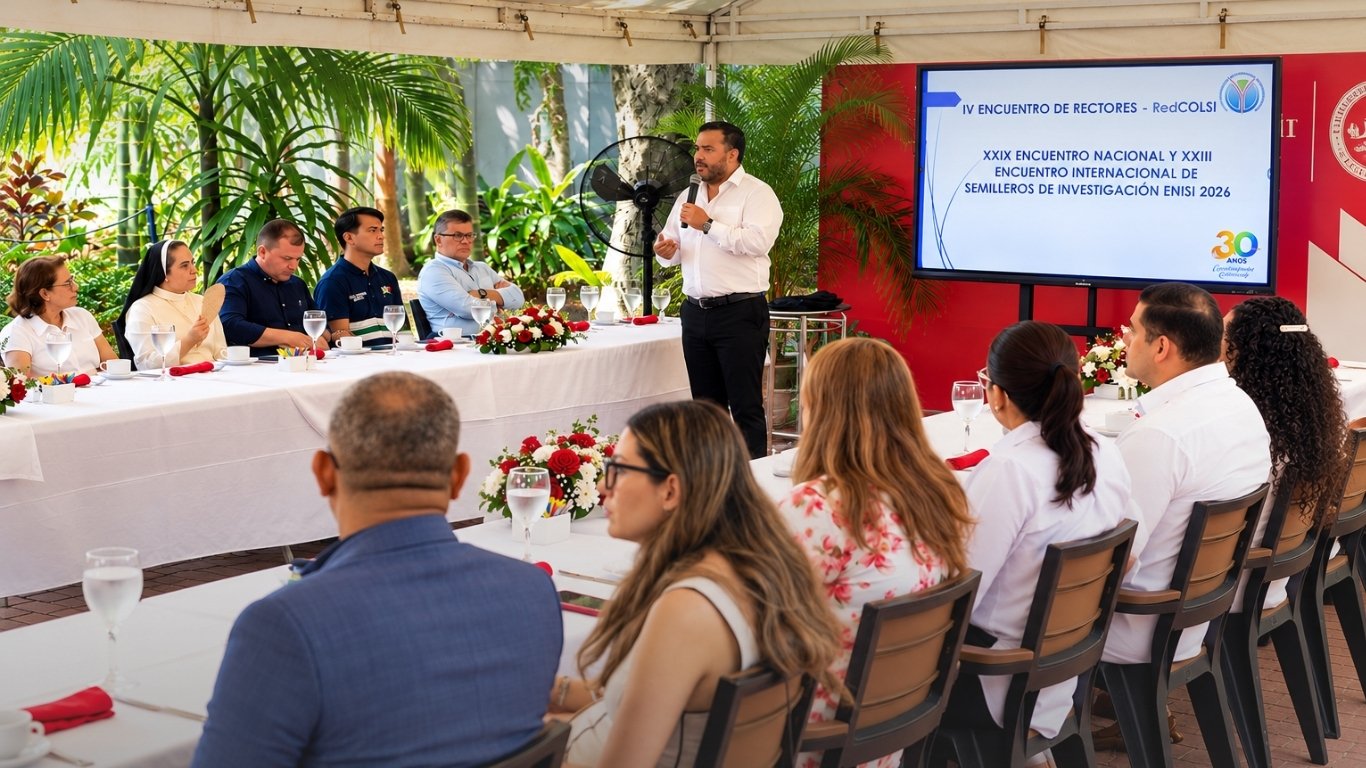 Unisinú fue escenario de un encuentro de rectores nacionales e internacionales en el ENISI 2026