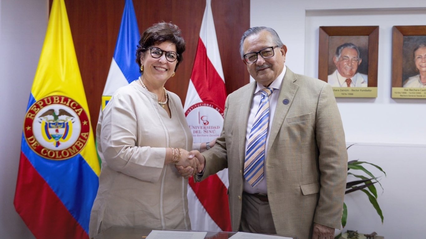 Unisinú fortalece su proyección internacional tras firmar convenio con universidad de Perú (UNID)